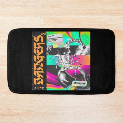 Griz Subtronics Griztronics Design Bath Mat Official Subtronics Merch